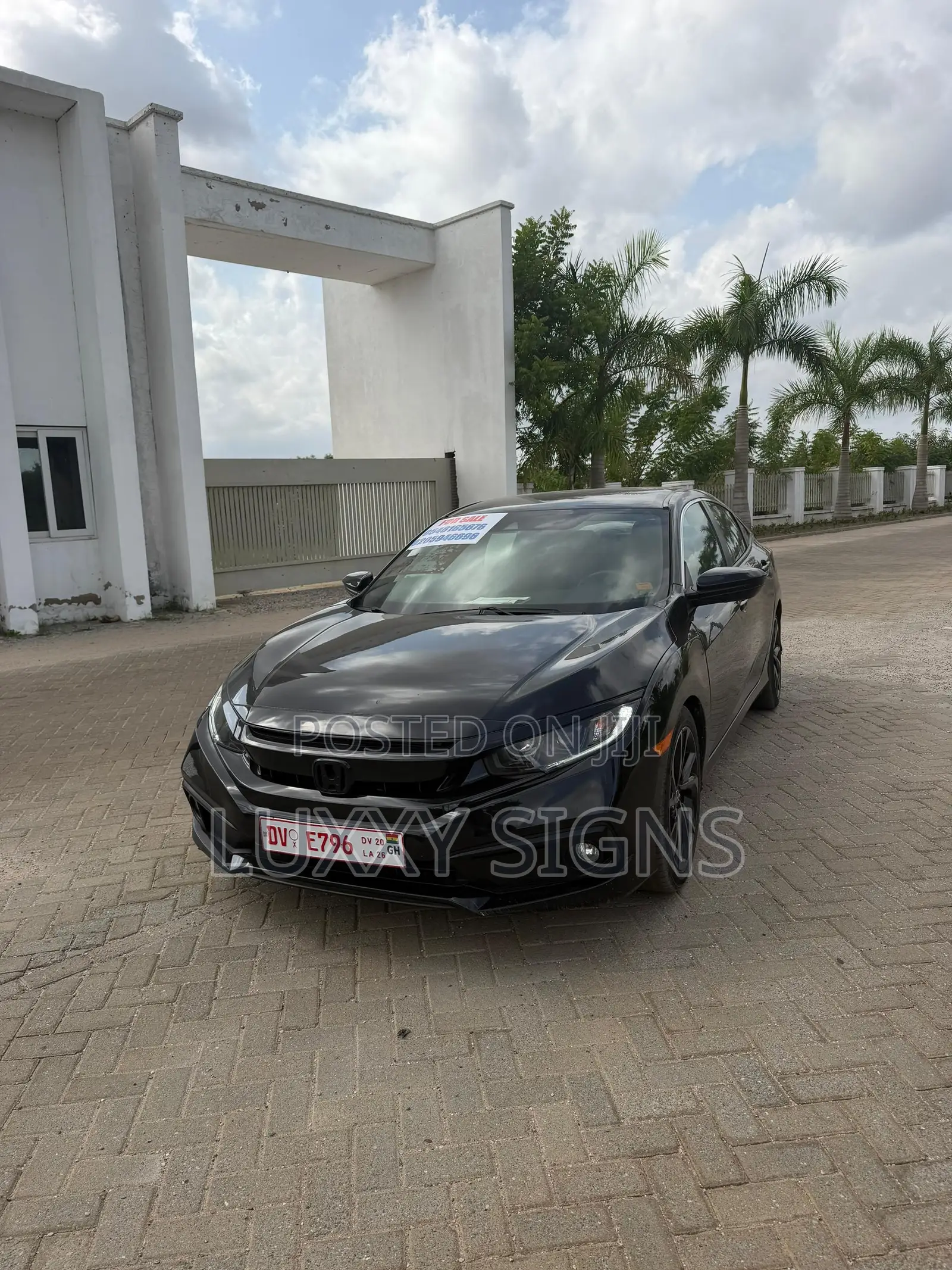 Honda Civic Touring Sedan 2020 Black