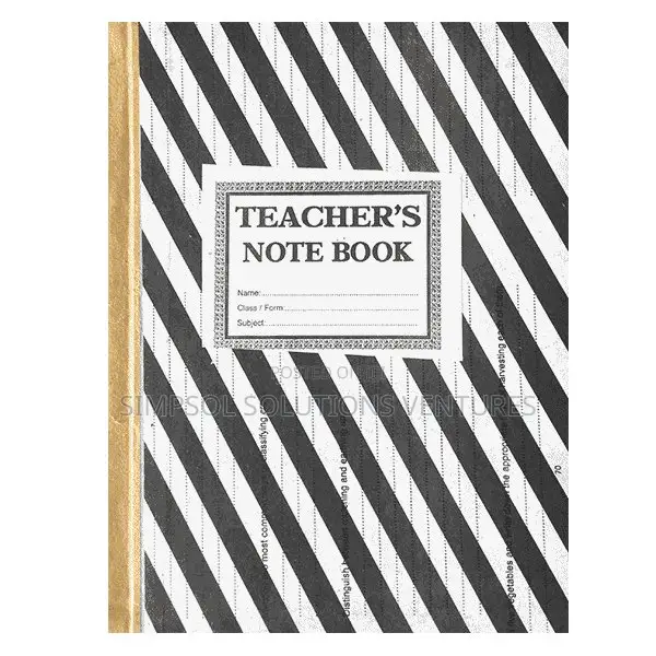Customized Teacher's Note Book at Affordable Price