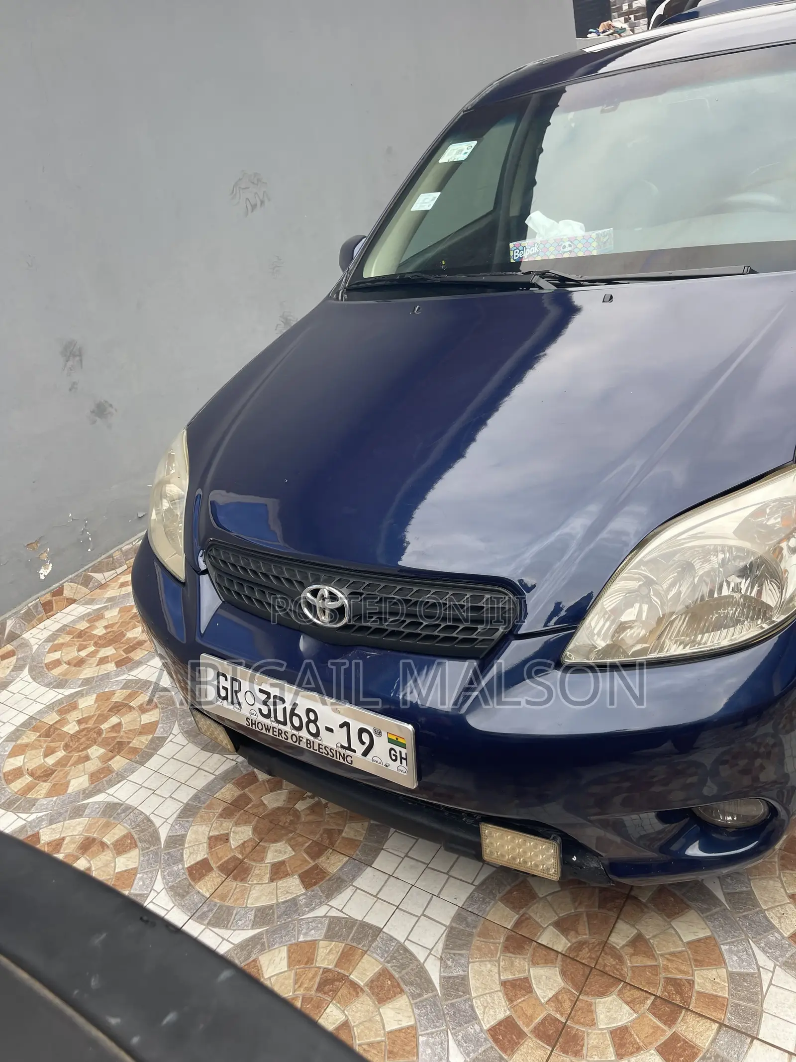 Toyota Matrix Hatchback AWD (1.8L 4cyl 4A) 2006 Blue