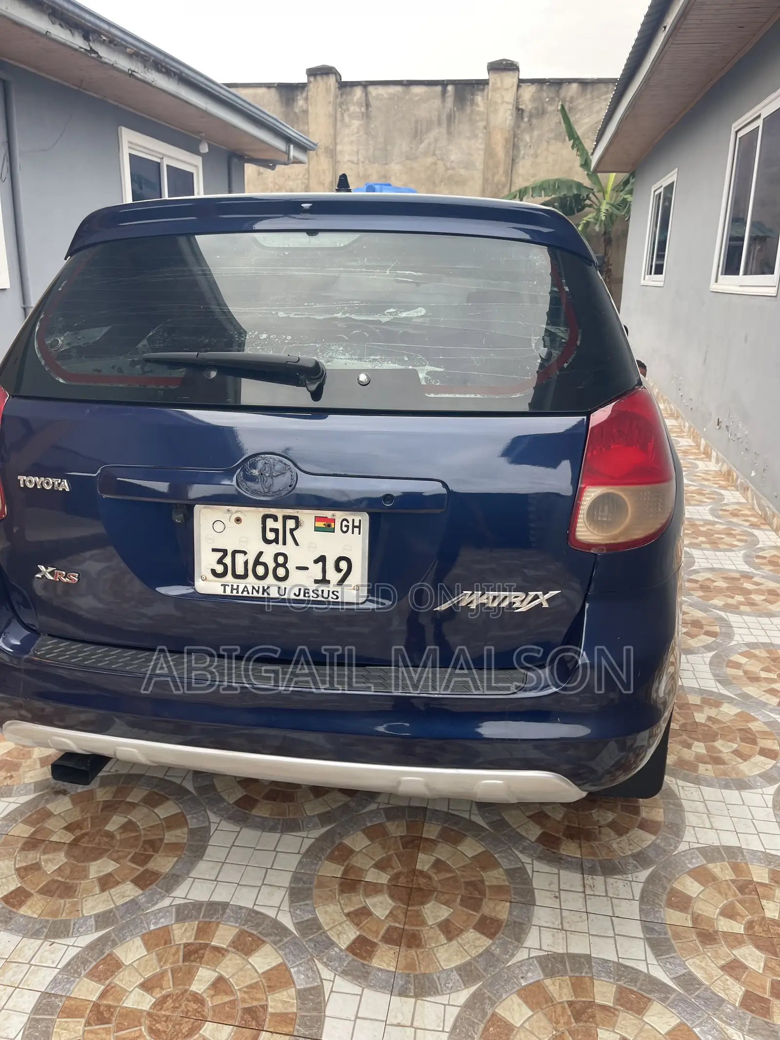 Toyota Matrix Hatchback AWD (1.8L 4cyl 4A) 2006 Blue