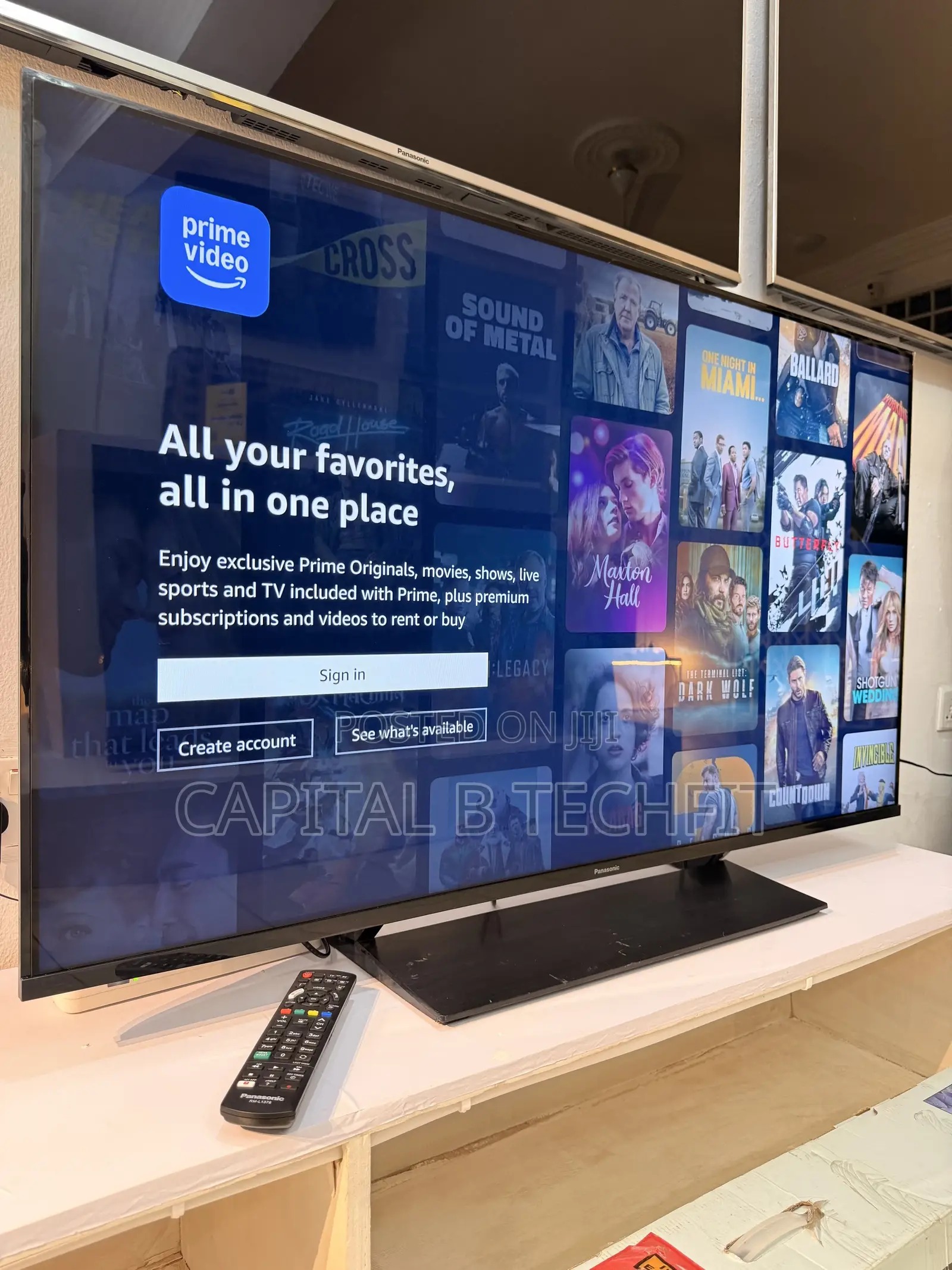 50inches Full Digital Satellite OLED Smart Panasonic TV