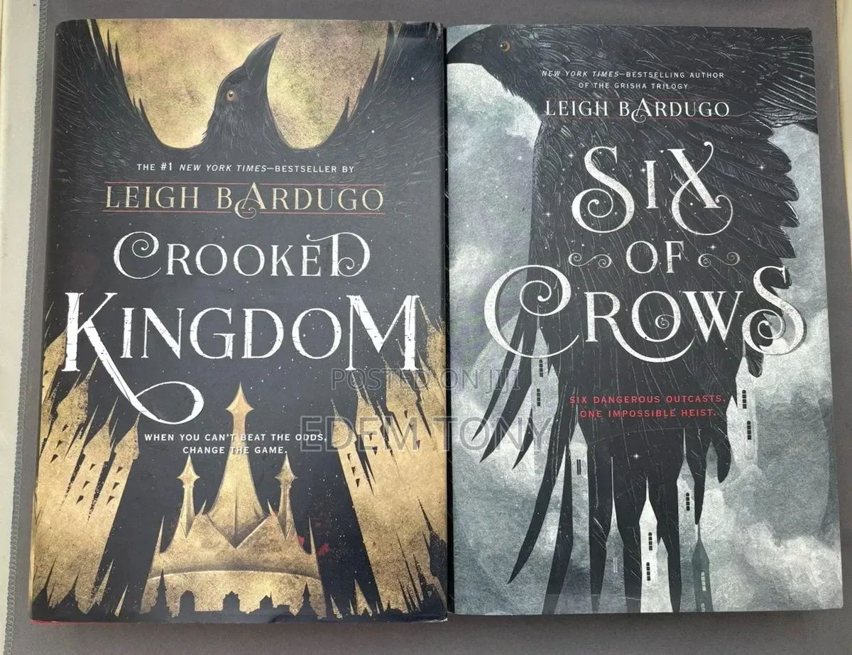 Six of Crows Duology by Leigh Bardugo; Six of Crows Crooked Kingdom.