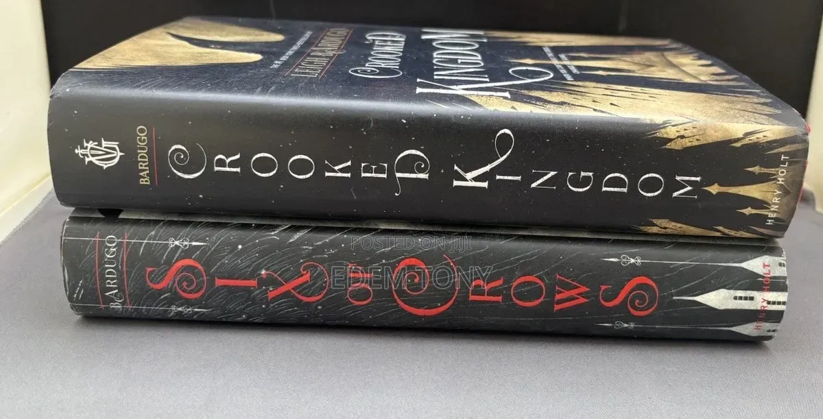 Six of Crows Duology by Leigh Bardugo; Six of Crows Crooked Kingdom.