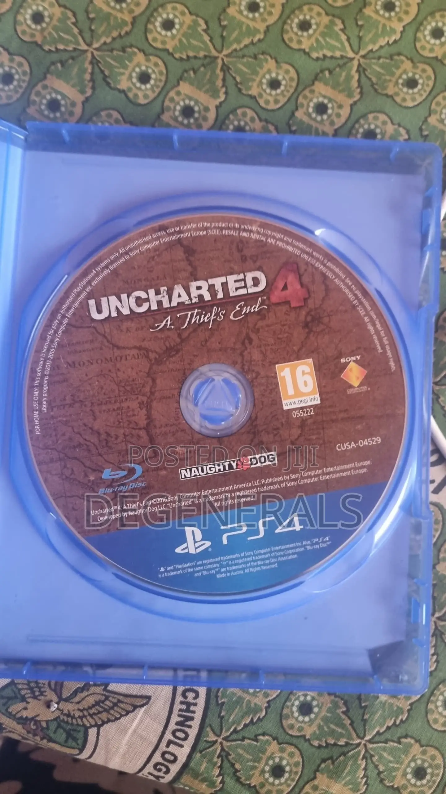 Uncharted 4 Adventure Video Game Available
