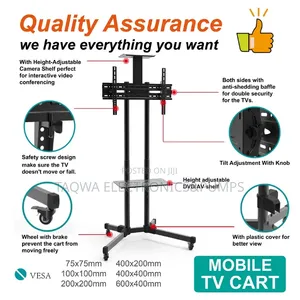Simply Carry TVS 32-70 Inch Mobile TV Stand