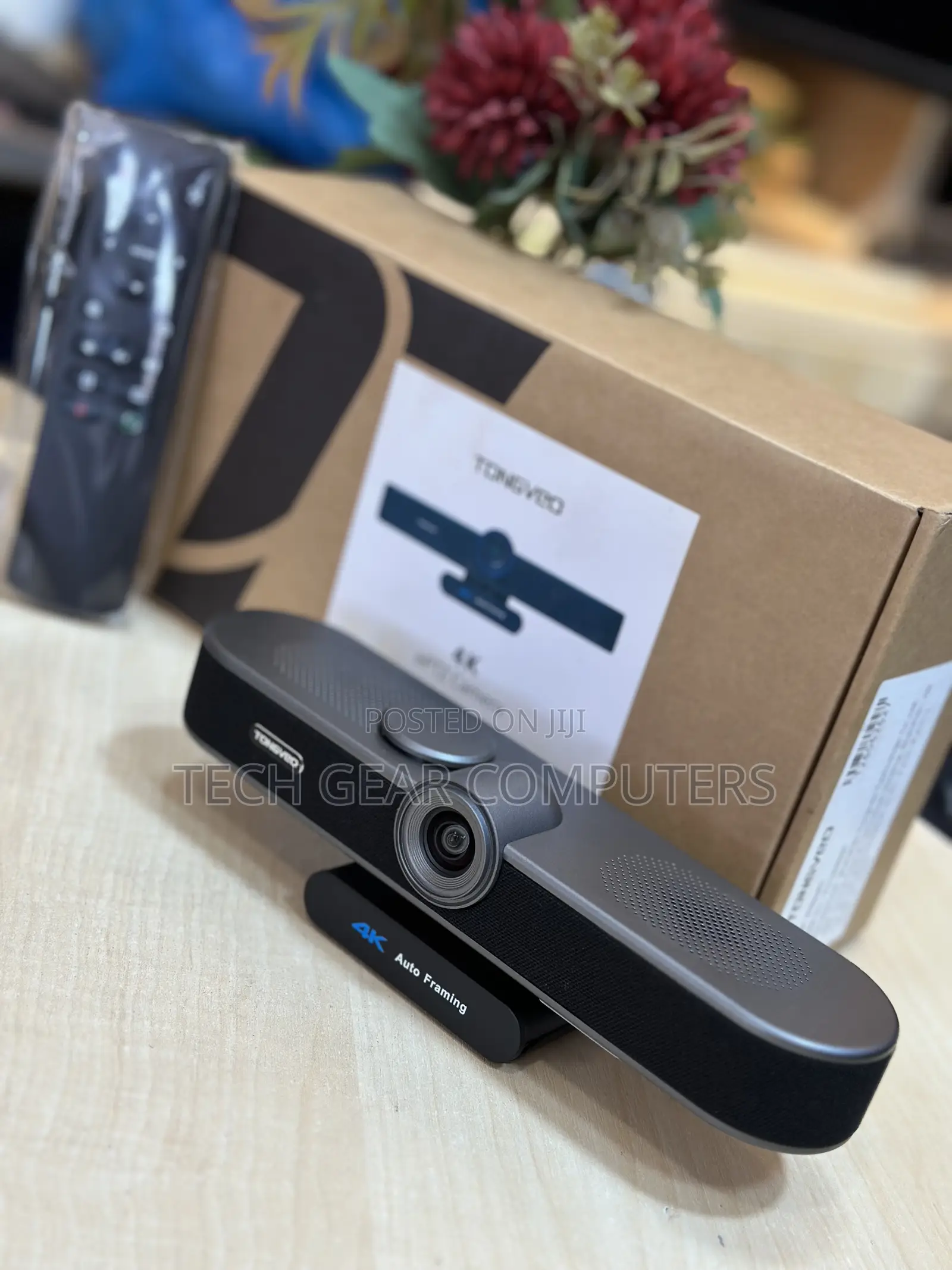  Webcam With Microphones and Speaker TONGVEO 5X Digital