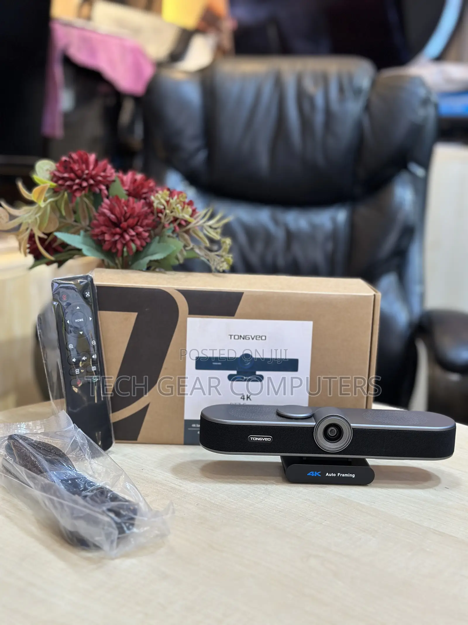  Webcam With Microphones and Speaker TONGVEO 5X Digital