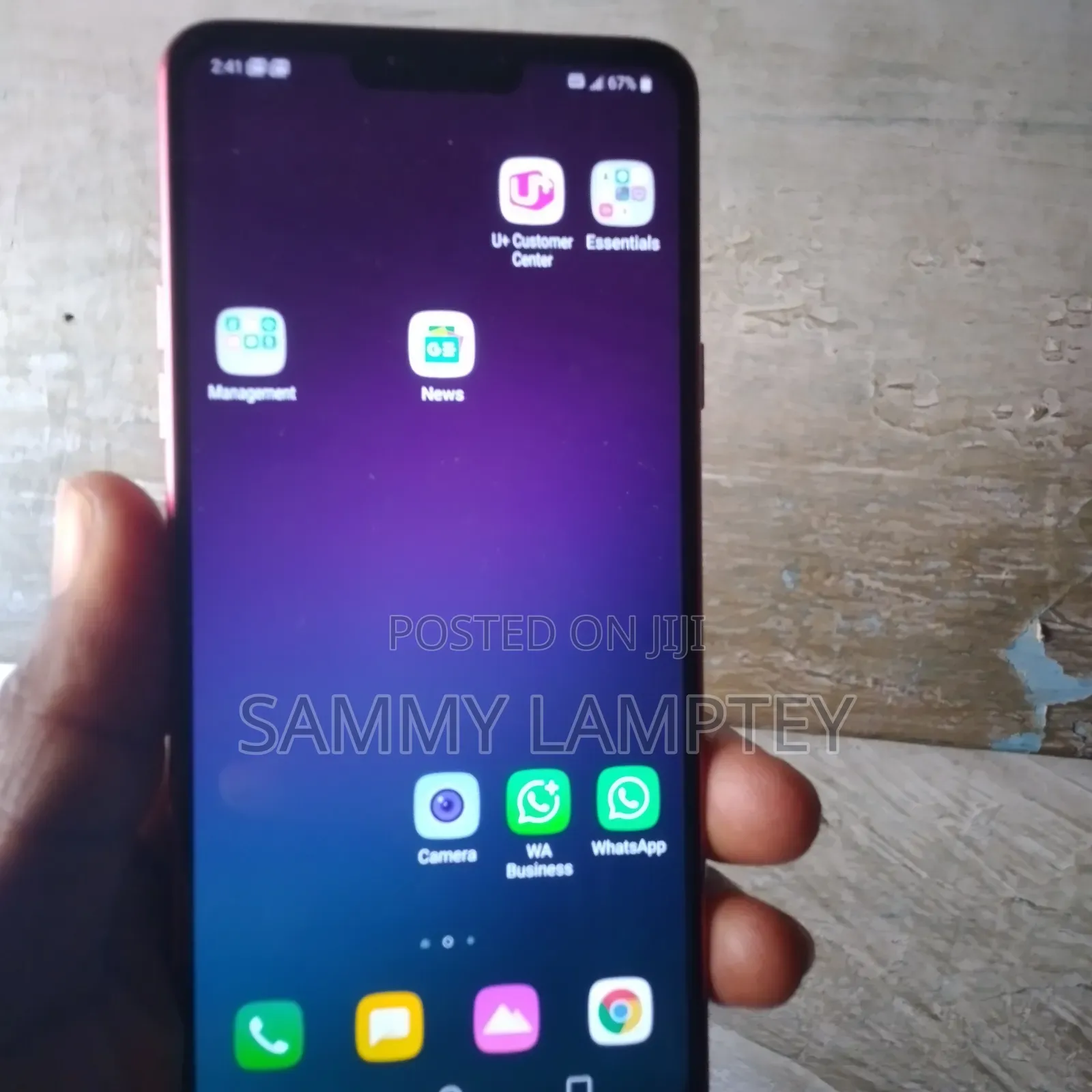 LG Q9 64 GB Red