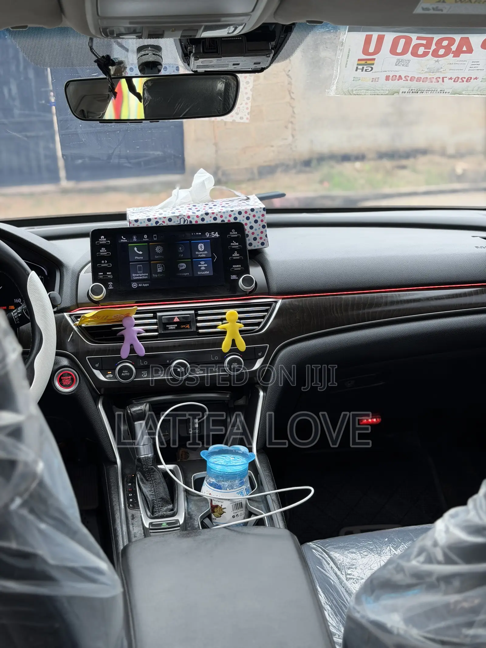Honda Accord EX-L (1.5L 4cyl Turbo CVT) 2019 White