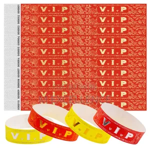 Event Ticket Wristbands - All Types Colours