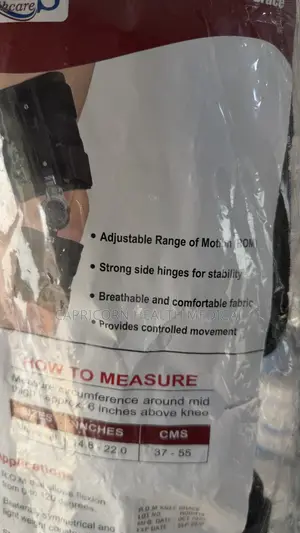 Post-Op Knee Brace Support
