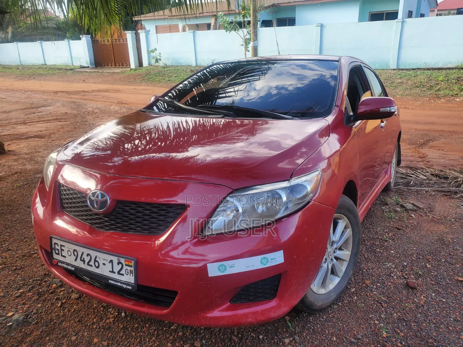 Toyota Corolla 2010 Red