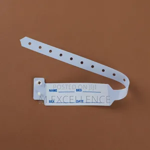 100pcs Medical Id Bracelets - PVC Hospital Wristbands