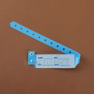 100pcs Medical Id Bracelets - PVC Hospital Wristbands