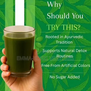Neem Leaf Juice Natural Bitter Herbal Detox Drink, Supports Skin, Etc