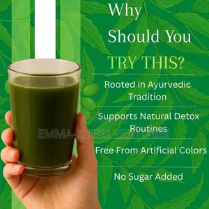 Neem Leaf Juice Natural Bitter Herbal Detox Drink, Supports Skin, Etc