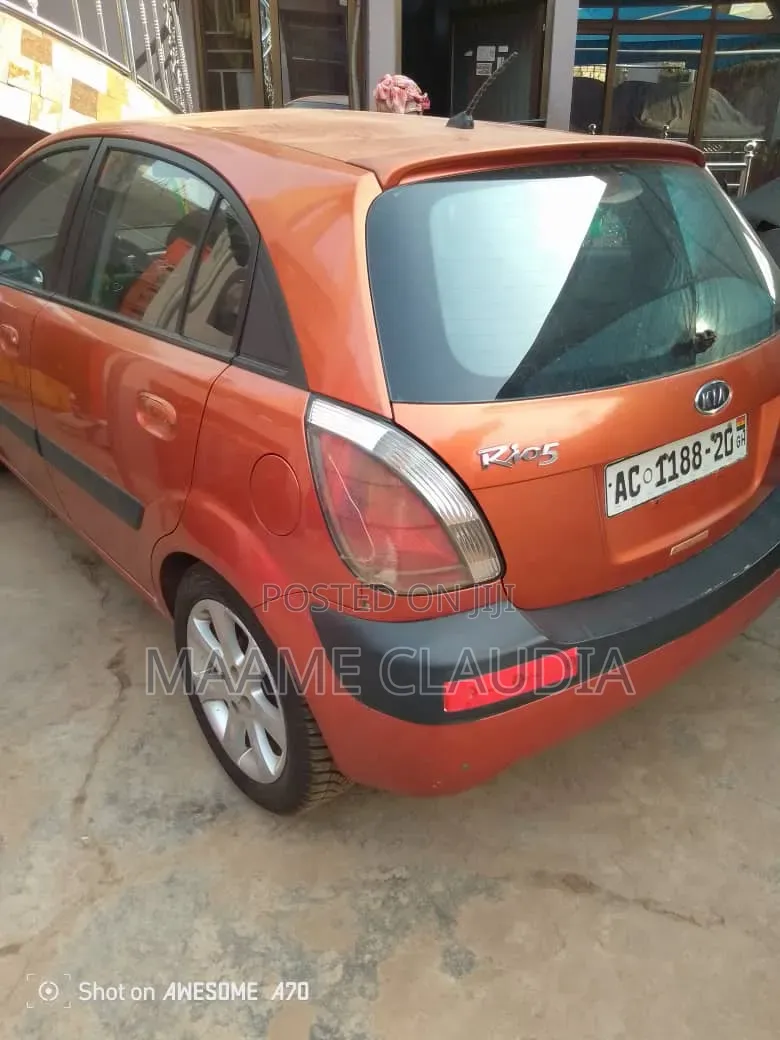 Kia Rio 2008 Orange