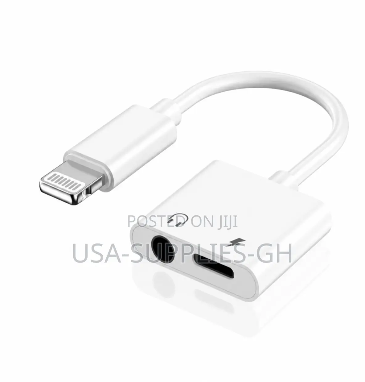 Apple MFi Certified Lighting to 3.5mm Audio Jack, USB-C Charging F USA