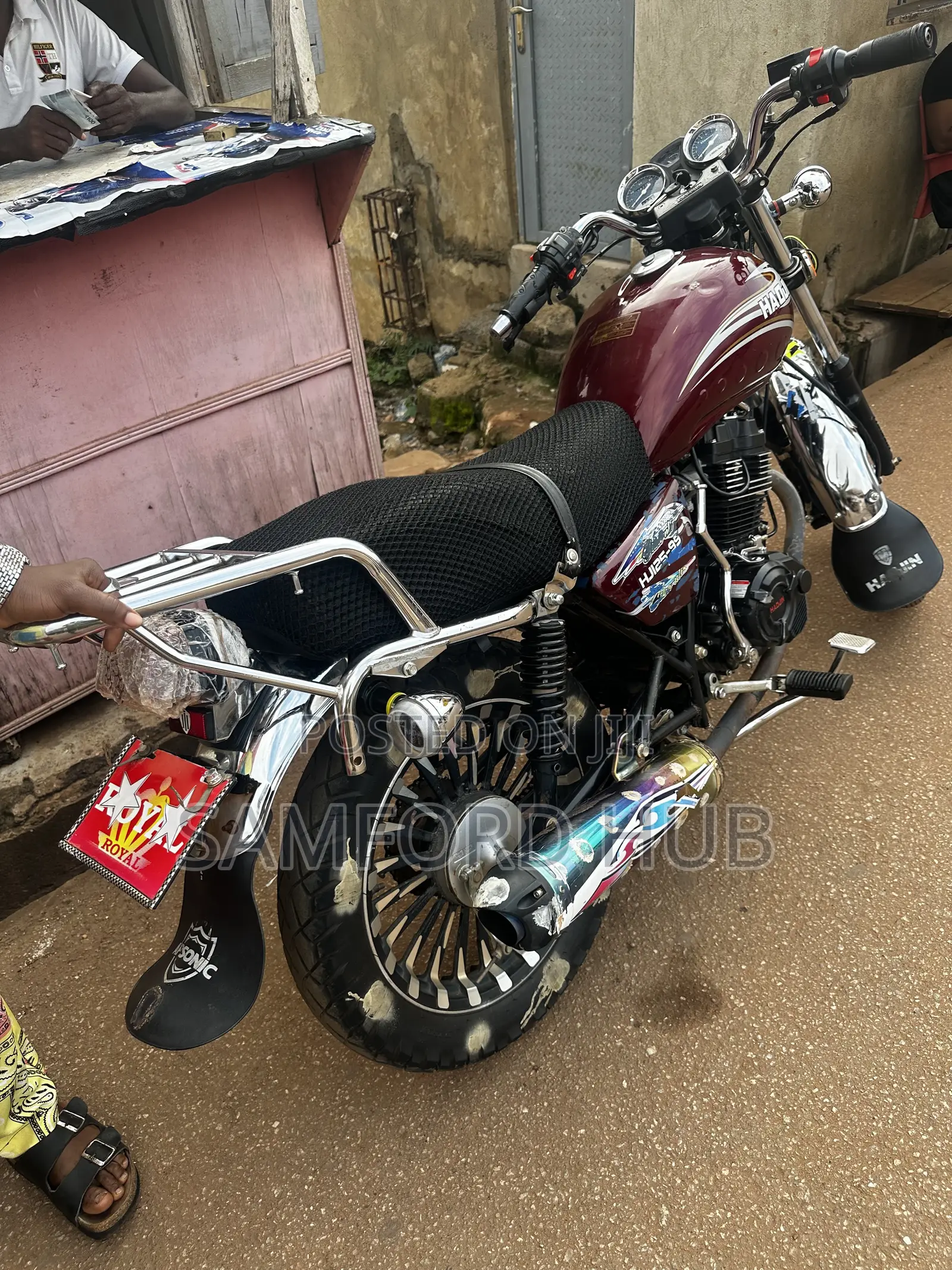Haojin HJ125-99 2025 Brown