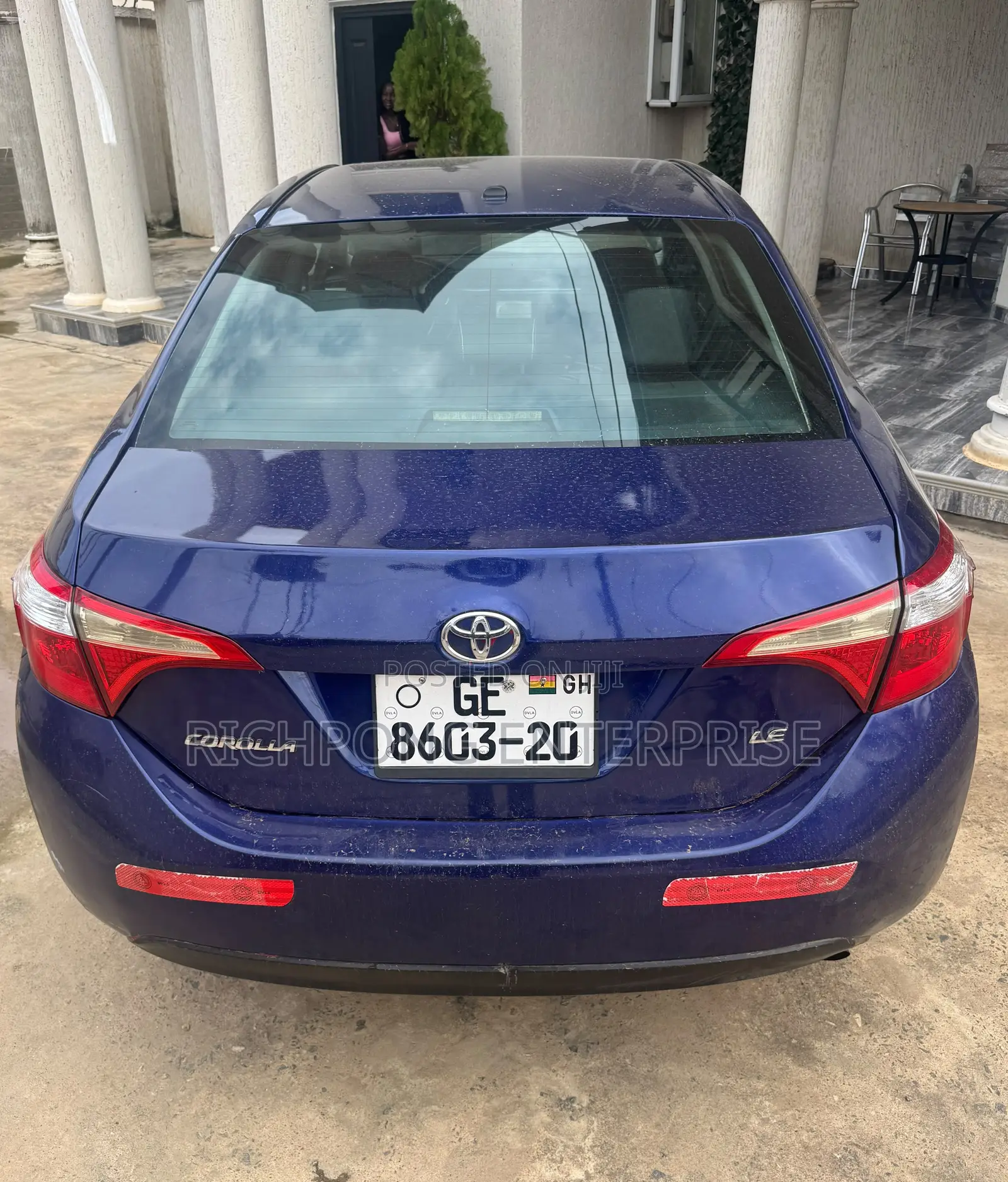 Toyota Corolla LE Eco Plus 4dr Sedan (1.8L 4cyl CVT) 2015 Blue