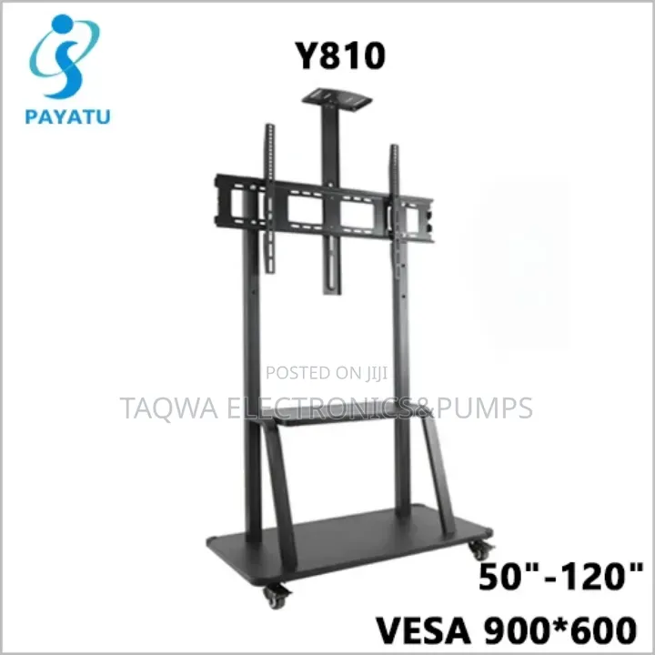 Complete Ease 60-100 Inch Universal Mobile TV Stand