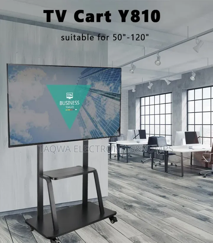 60-100 Universal Mobile TV Stand
