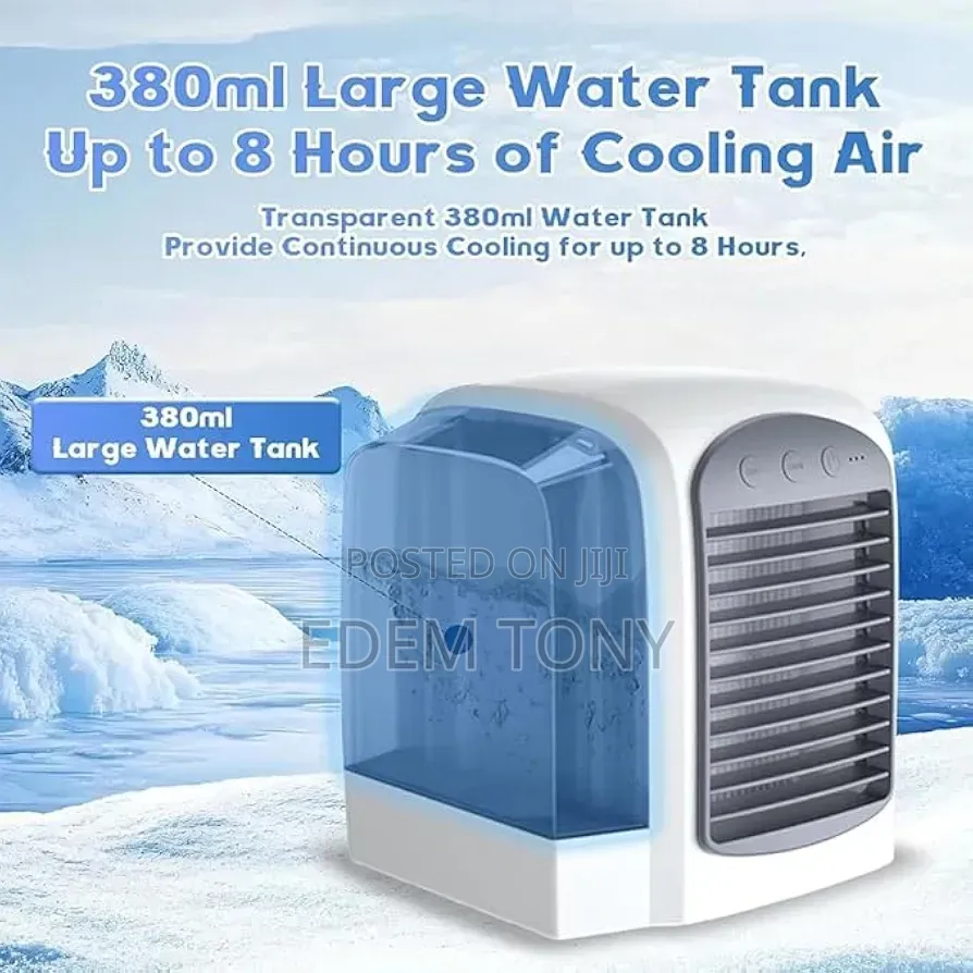 Portable 380ml Personal Desktop Air Cooler Fan ;Model WT-F10