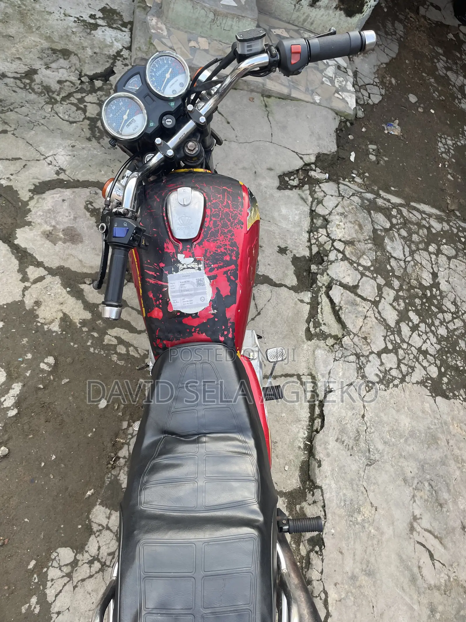 Royal Motorcycle 2020 Red
