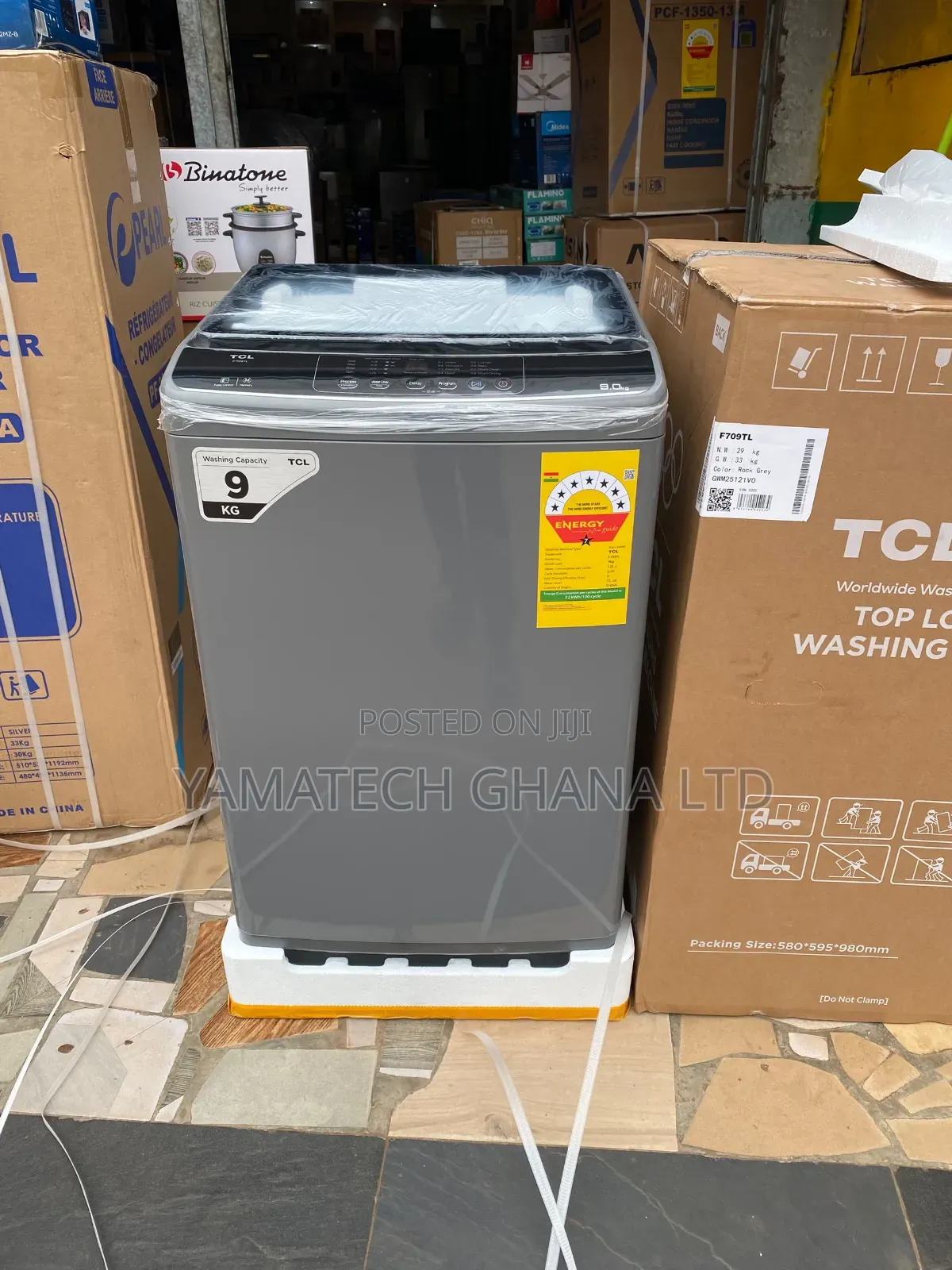 TCL 9kg Fully Automatic Top Load Washing Machine