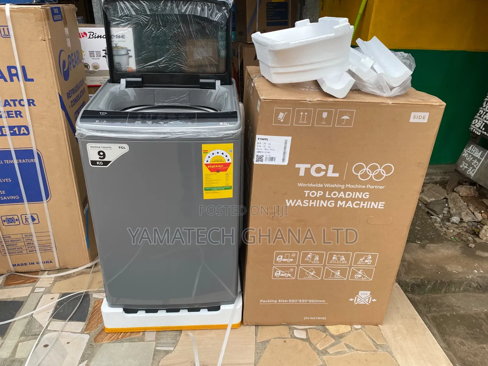 TCL 9kg Fully Automatic Top Load Washing Machine