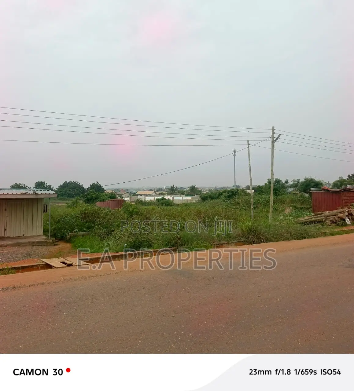 Road Side Land for Sale at East Legon Hills Police City