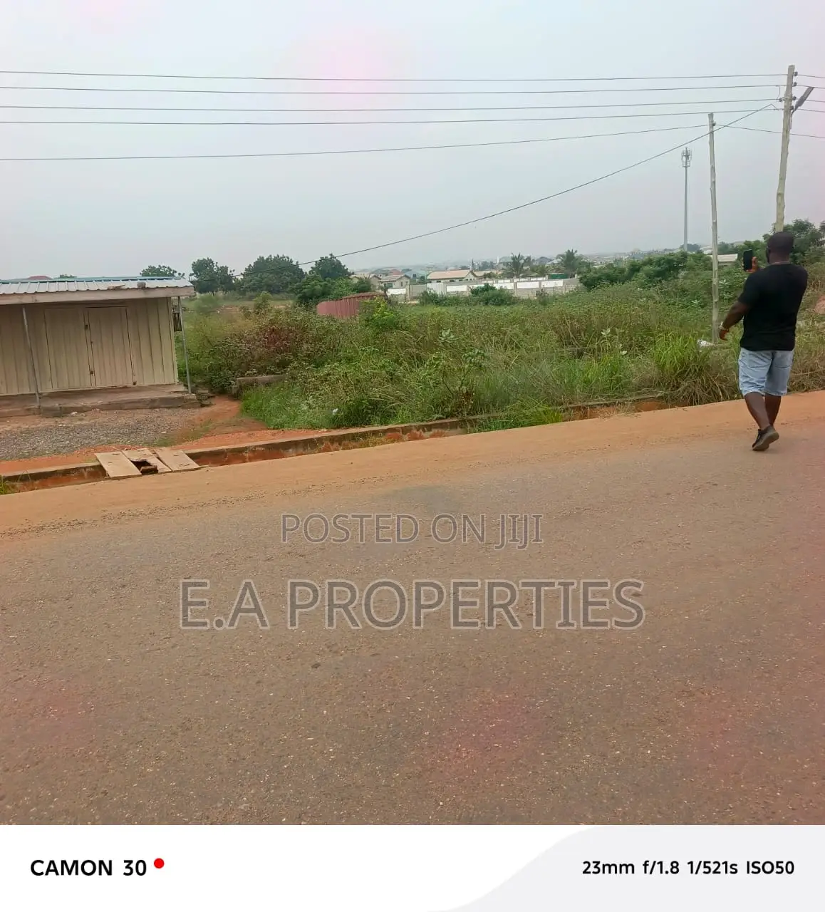 Road Side Land for Sale at East Legon Hills Police City