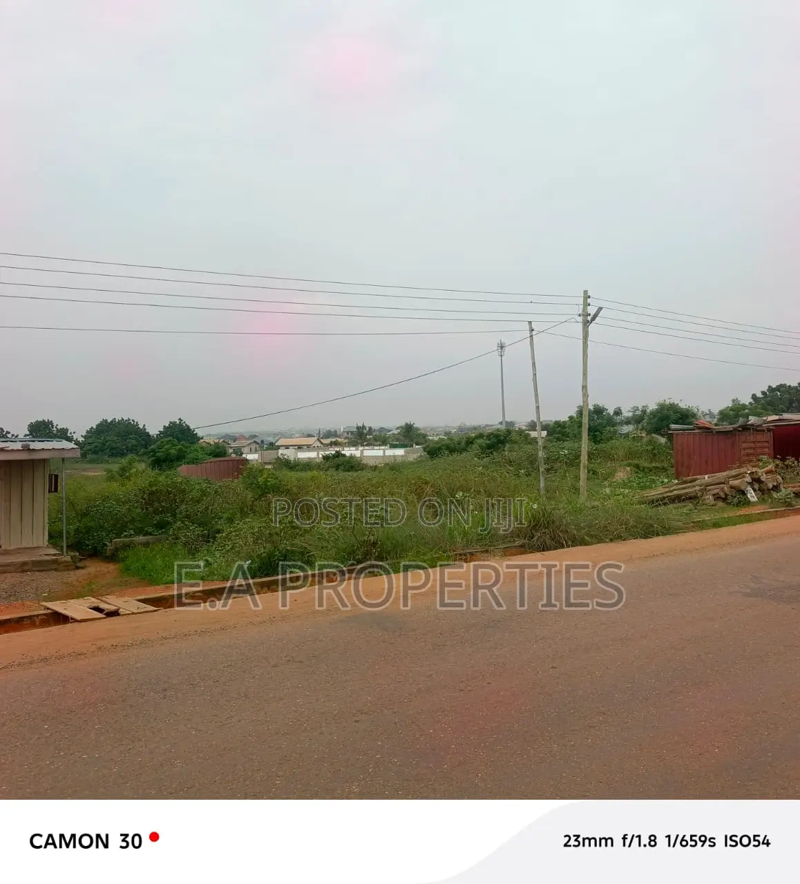 Road Side Land for Sale at East Legon Hills Police City