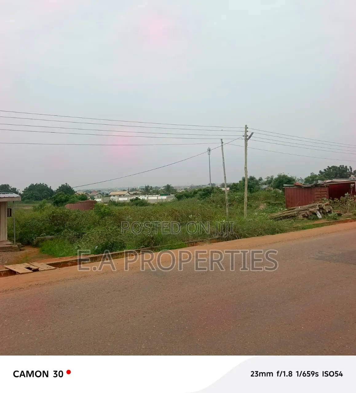 Road Side Land for Sale at East Legon Hills Police City