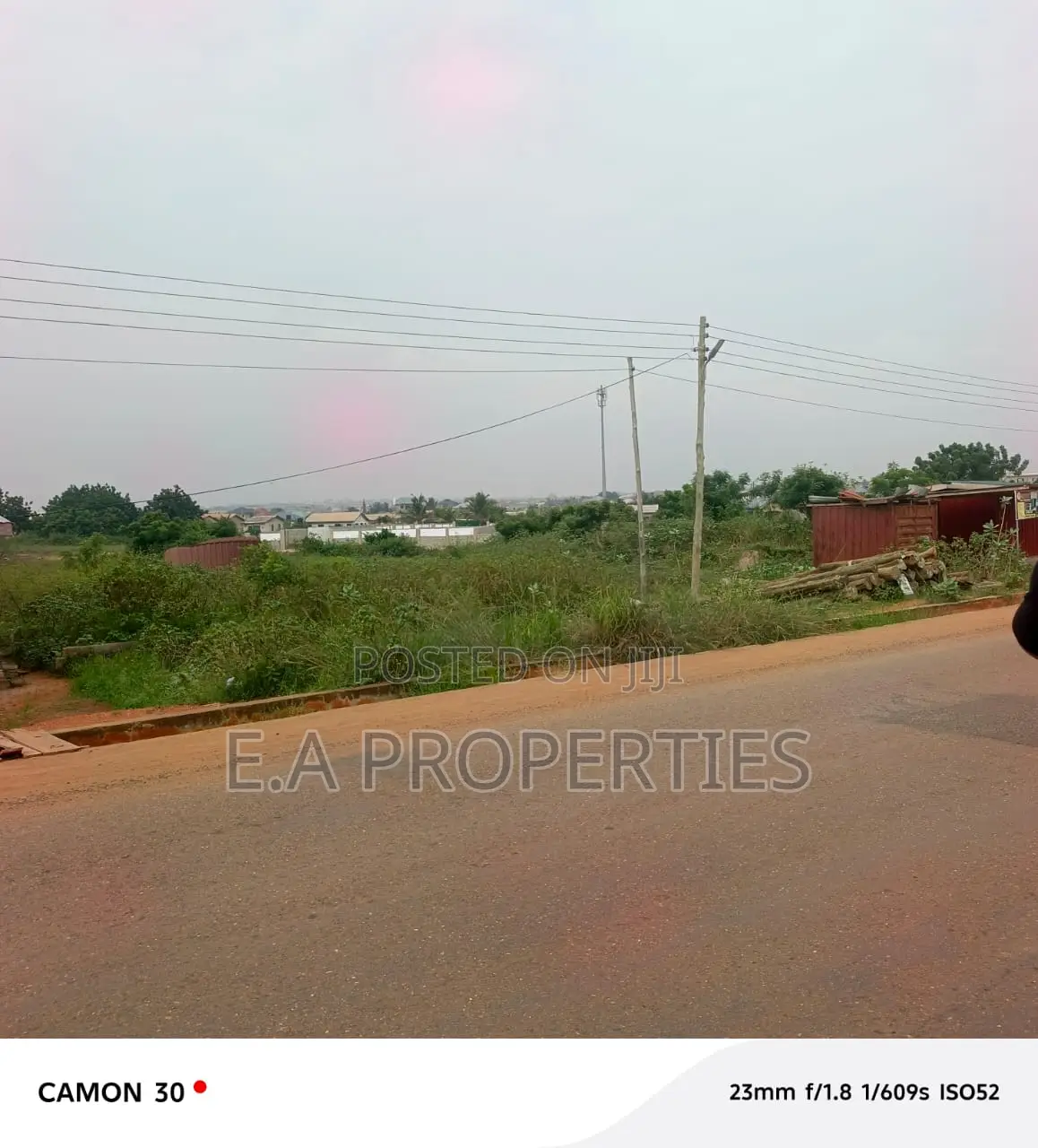 Road Side Land for Sale at East Legon Hills Police City