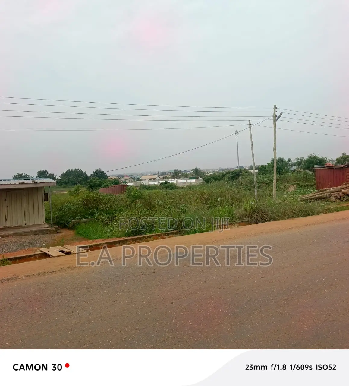 Road Side Land for Sale at East Legon Hills Police City