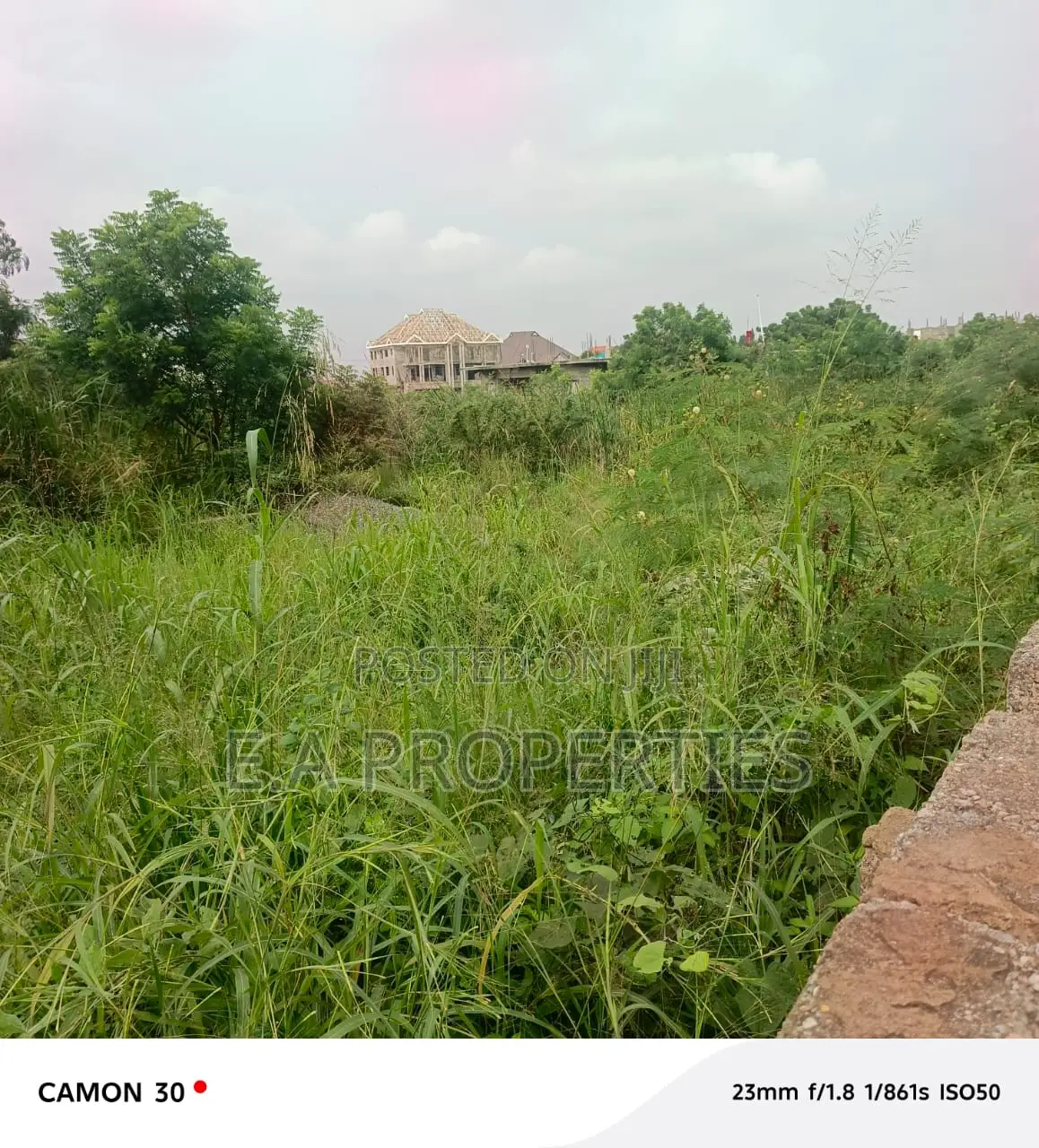 Road Side Land for Sale at East Legon Hills Road