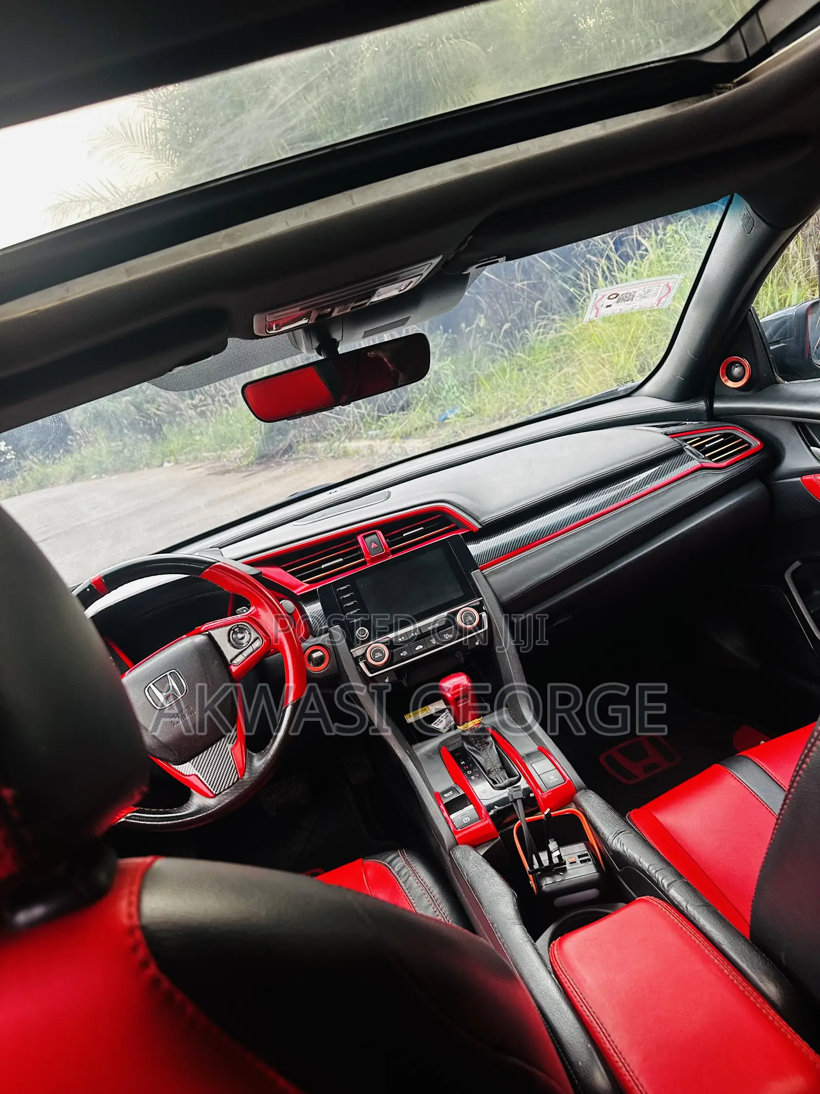 Honda Civic Touring Sedan 2019 Gray