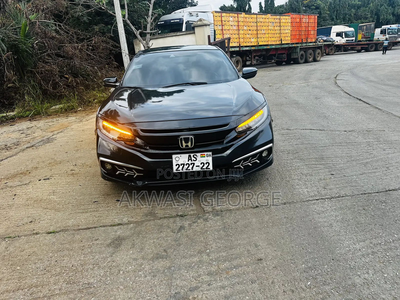 Honda Civic Touring Sedan 2019 Gray