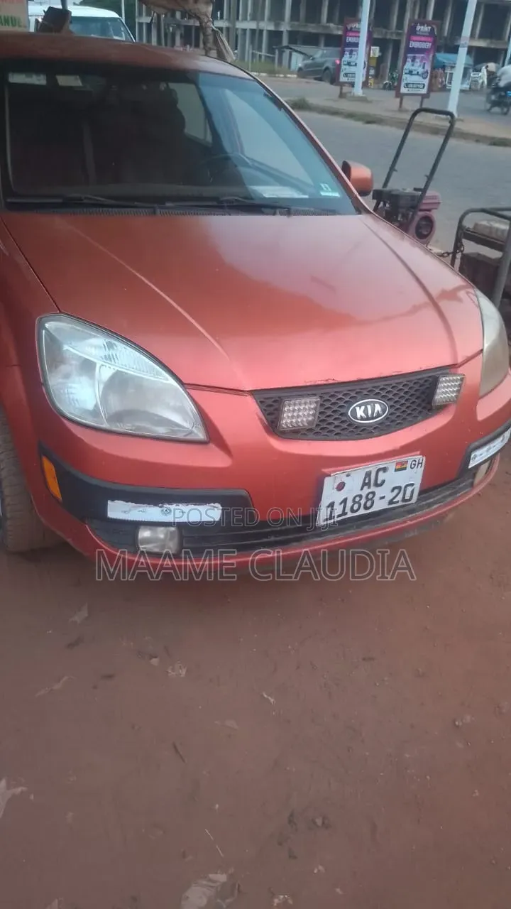 Kia Rio 2008 Orange