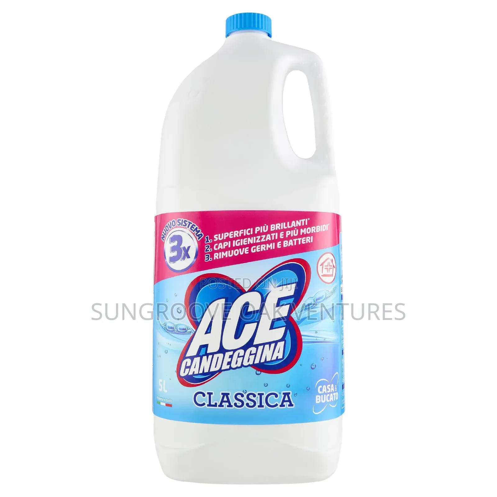 Ace Nuovo Sistema Candeggina 5L