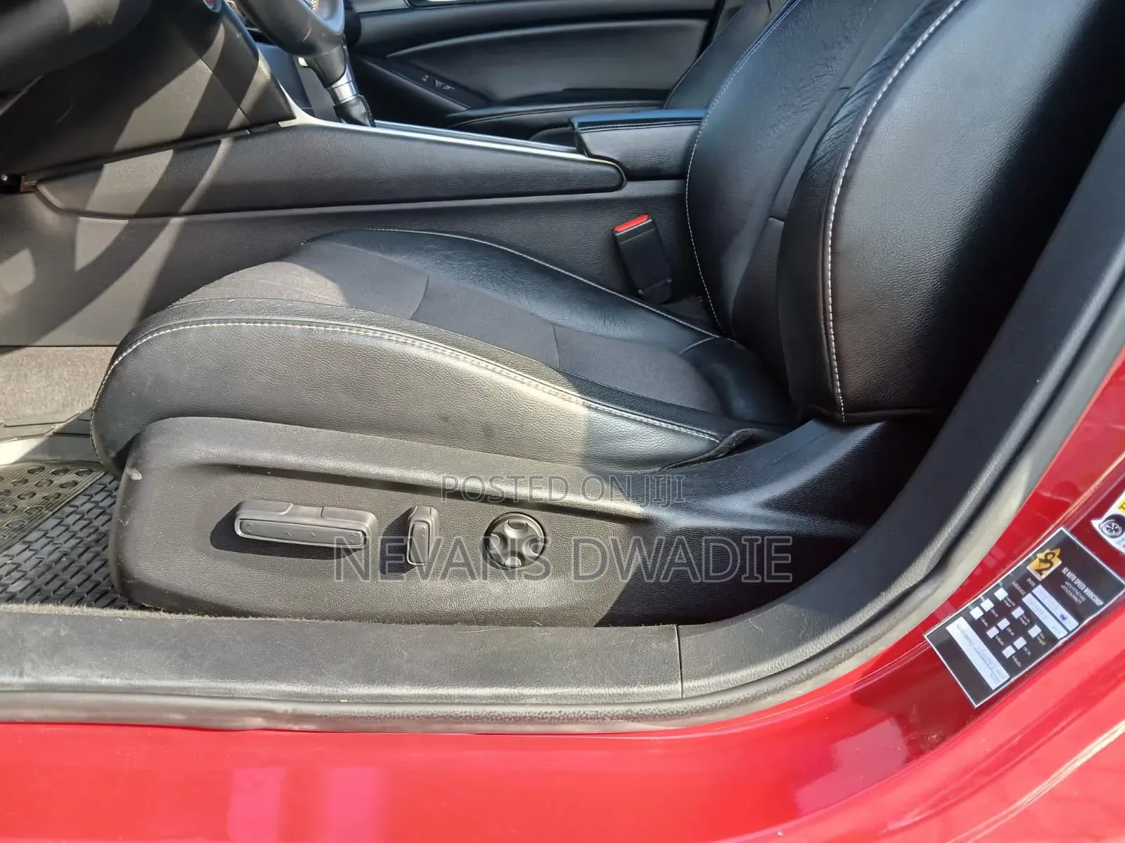Honda Accord 2019 Red