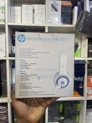  HP Stereo Headset DHE-8011 – Crystal Clear Sound All-Day Comfort!