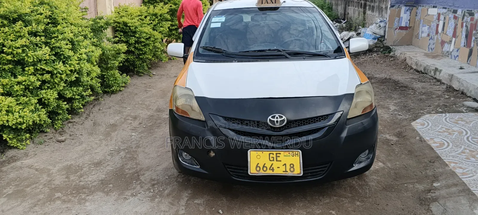 Toyota Yaris 2009 White