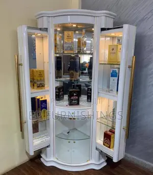 Luxury Corner Bar Display Cabinet