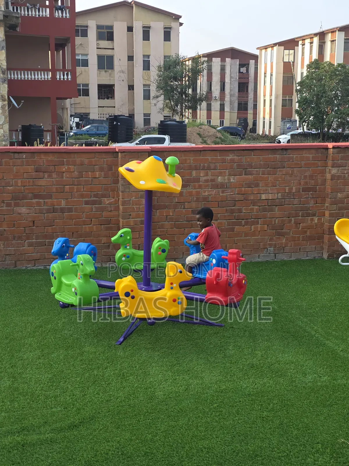 6 Seater Commercial Merry Go Round for School Playgrounds