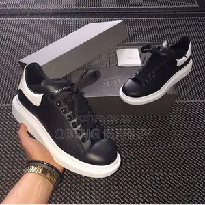Original Alexander McQueen Black, Sole White