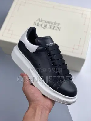 Original Alexander McQueen Black, Sole White