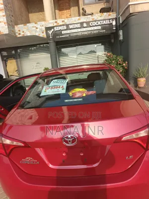 Toyota Corolla 2017 Red