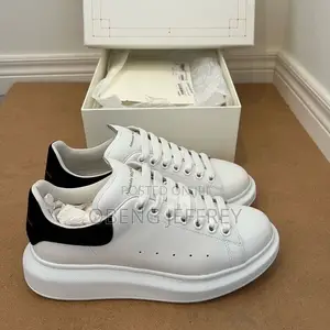 Original Alexander McQueen White With Back Black